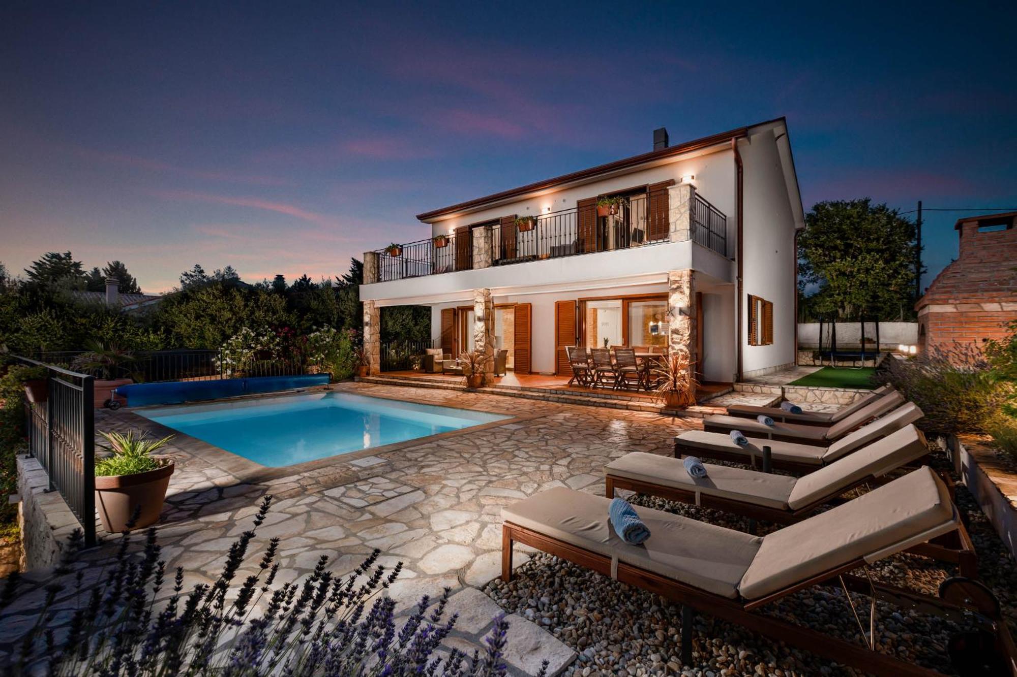 Villa Sara - Perfect Family Holiday Brzac Экстерьер фото